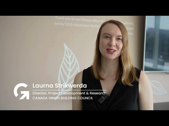 World Green Building Week - Building the Transition with Laurna Strikwerda