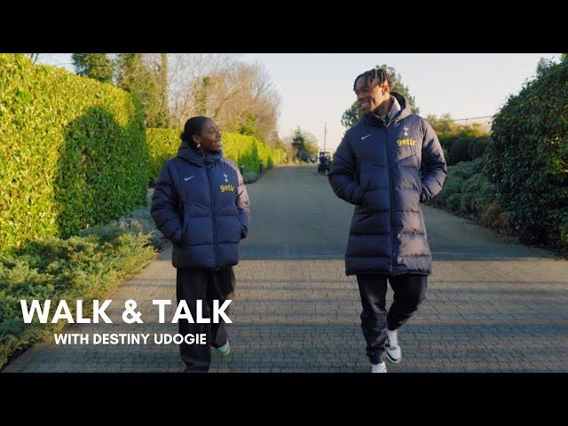 Walk & Talk with Destiny Udogie