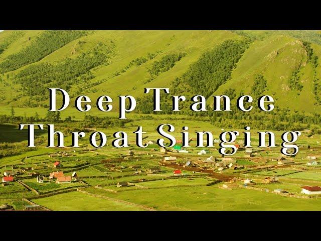 Deep Trance Mongolian Tuvan Throat Singing | Shamanic Journey | Healing Waves