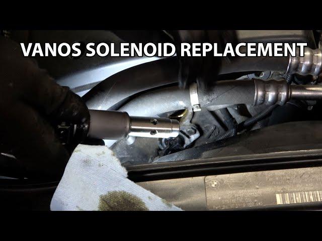 E90 Vanos Solenoid Replacement & Filter Cleaning Complete DIY E90 N54 BMW