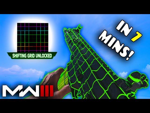 EASILY BEAT Get Higher In UNDER 10 Minutes MW3 (Animated Shifting Grid Camo)