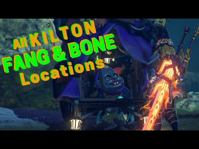 All 7 Kilton Fang and Bone Shop Locations Zelda BOTW