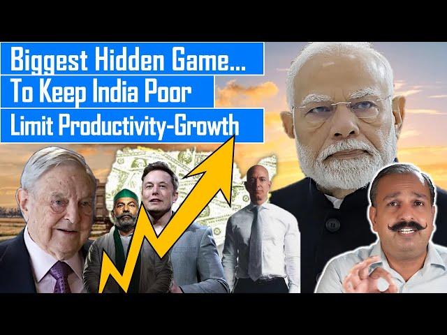 Biggest Hidden Game to Keep India Poor. Decrease Productivity due to Low Paying Jobs