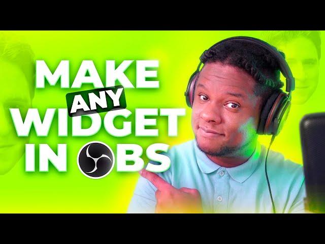 OBS Studio - Make ANY Widget with Streamer.bot (Tutorial)