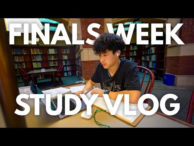 cramming for 2 finals in 24 hours at an ivy league (ALL NIGHTER, vlog studying in college)