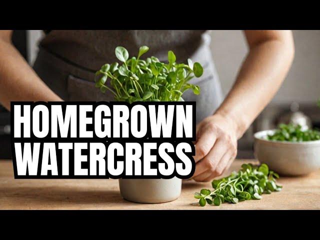 Grow your own Watercress