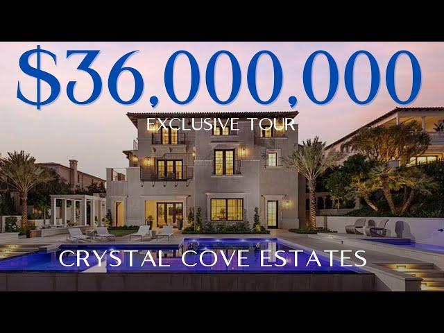 The $36,000,000 Crystal Cove Estate You Have to See to Believe | 6 Waves End, Newport Beach, CA