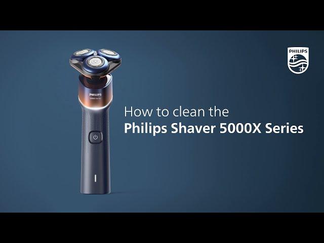 How to clean the Philips Shaver 5000X  Series