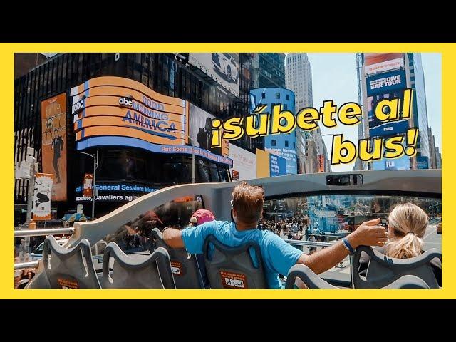 THE TOURIST BUS IN NEW YORK  City Tour