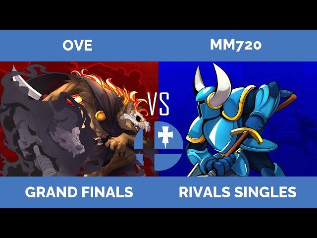 RogaSmash 254: RoA – Grand Finals — Ove (Forsburn) vs MM720 (Shovel Knight)