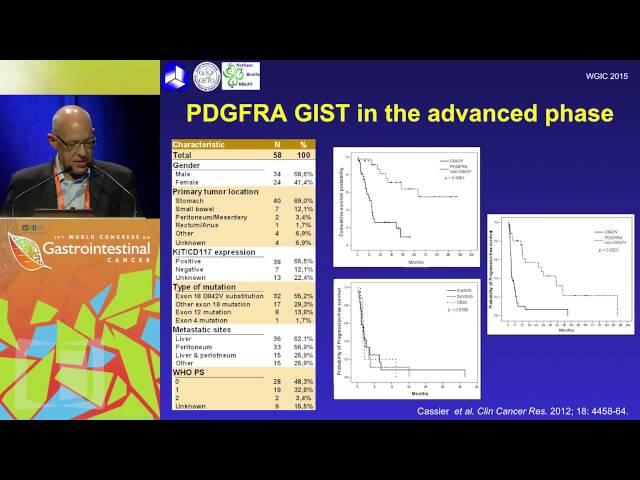 Therapeutic strategy in GIST tumors