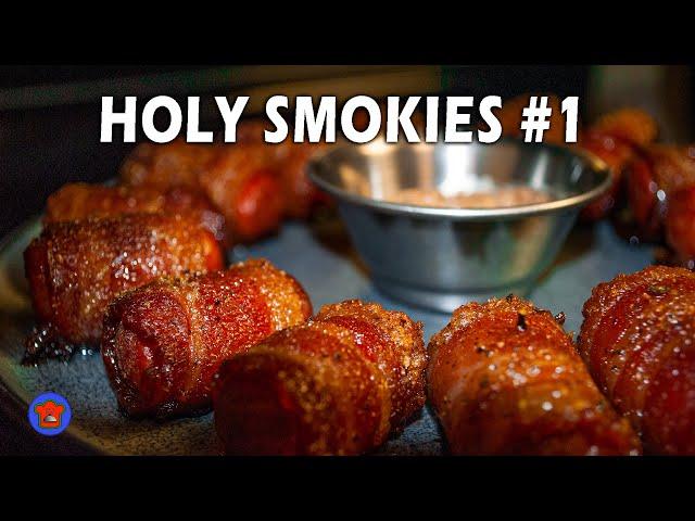 Lil Smokies Appetizer with Bacon - HOLIDAY APPETIZER 2023