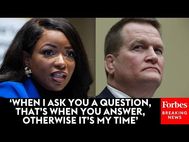 'I Haven't Asked You A Question': Jasmine Crockett Shuts Down Tony Bobulinski After Outburst