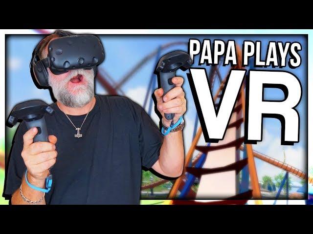 PAPANOMALY PLAYS VIRTUAL REALITY (AND FALLS, A LOT)