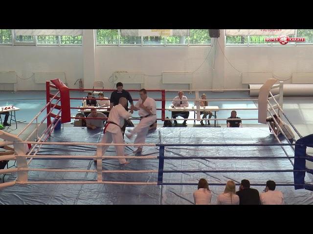 Улещенко Андрей -  Феаклистов Алексей.  Киокушин Профи «Кубок Мужества 2016»