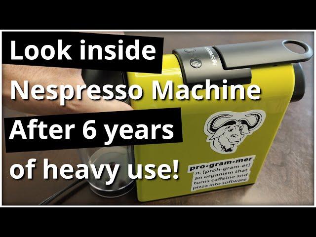 Look inside Nespresso after 5 Years of use!