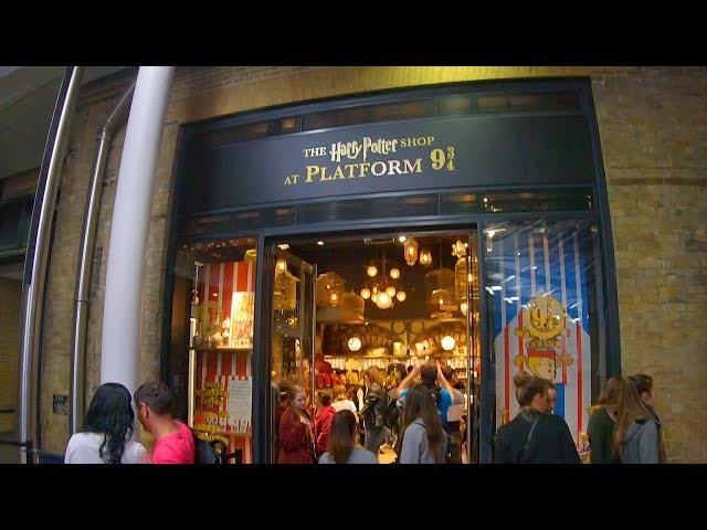 Inside The Harry Potter Shop at Platform 9¾, King’s Cross Station ️ London Store Tour