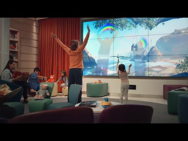 Interactive Wall -  Stanford Lucile Packard Children's Hospital