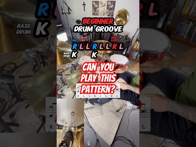 Perfect 8th Note Groove for Beginners! (Drum lesson) 