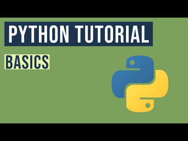 Python Basics Tutorial