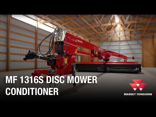 A Look at the 1316S Disc Mower Conditioner I Hesston by Massey Ferguson