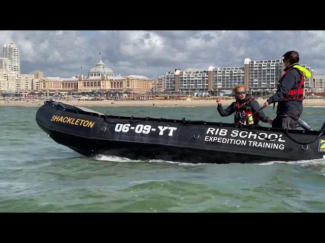 Expedition training with RIB School Scheveningen