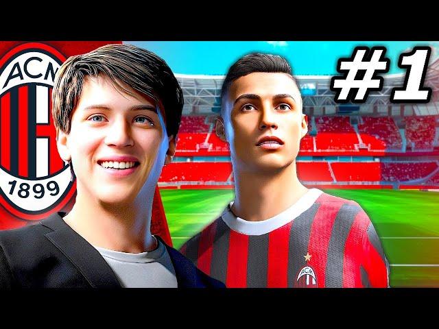 FC 24 AC Milan Career Mode EP1...