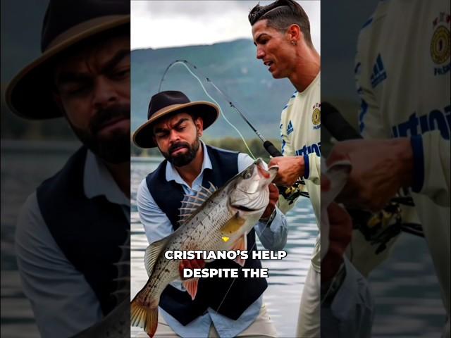 I Went Fishing With Virat Kohli And Ronaldo #fishing #shorts