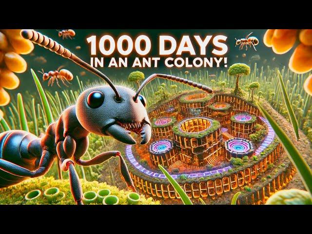 I Simulated an Ant Colony for 1000 Days… The Results Were Shocking