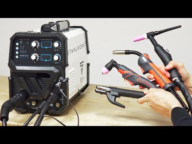 4 in 1 Multi Welder (Plasma Cutter, MIG, TIG, MMA) STAHLWERK | Unboxing and Test