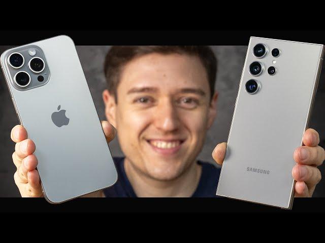 GUERRA DE TITANES: iPhone 15 Pro Max vs S24 Ultra