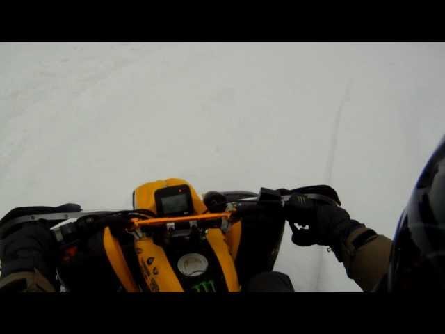 Winter Poselok Killing || Bashan 250 drift || Stunt Makers
