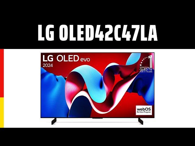 Fernseher LG OLED42C47LA | Test | Deutsch