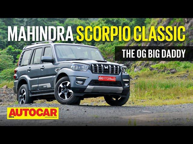 2022 Mahindra Scorpio Classic review - Tough Love | First Drive | Autocar India