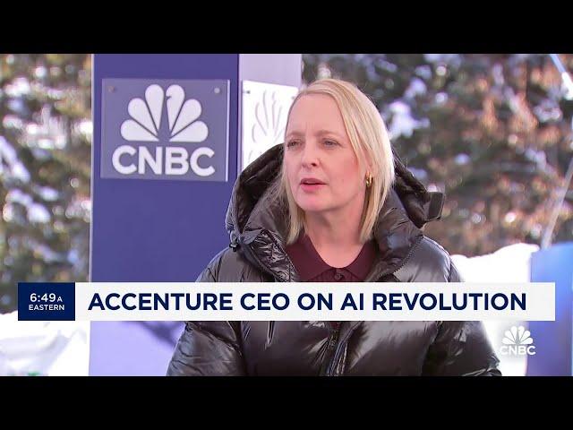 Accenture CEO Julie Sweet: AI can be great, and we have to bring our people along