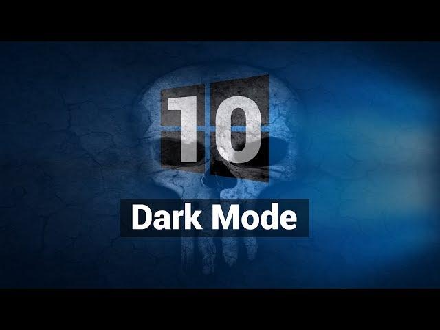 How to Enable Dark Mode in Windows 10 (Official)