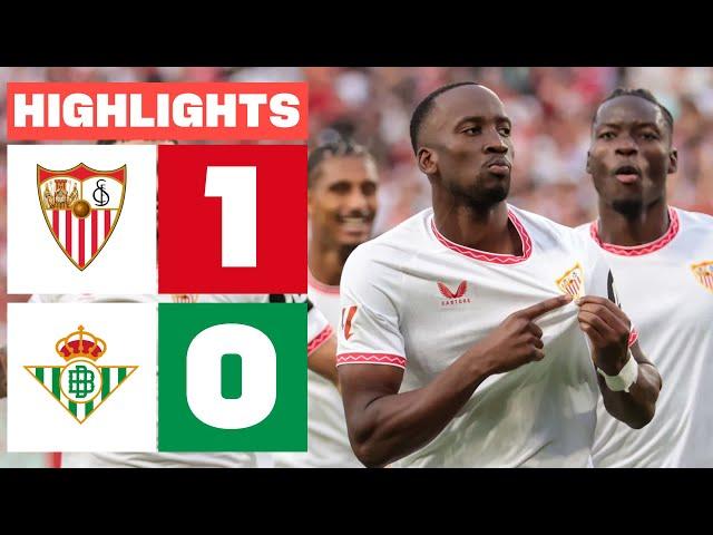 SEVILLA FC 1 - 0 REAL BETIS | HIGHLIGHTS LALIGA EA SPORTS