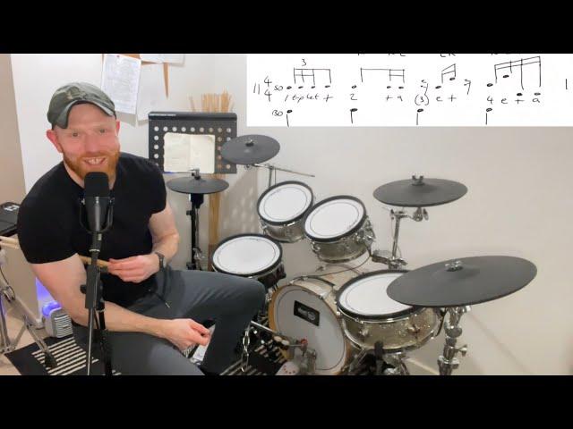 Cool Drum Fill Using The Single Stroke Four