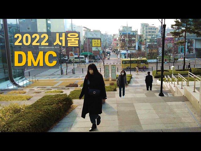 출근시간 상암 DMC 걷기 Walk on DMC in Seoul 【4K】