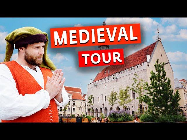 Medieval Old Town Tour vs VR Experience in Tallinn, Estonia