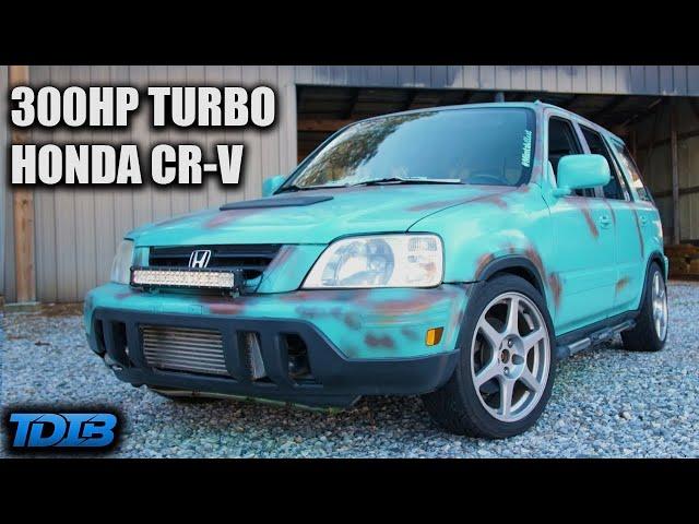 A BIG TURBO Honda CR-V is Hilariously Dumb