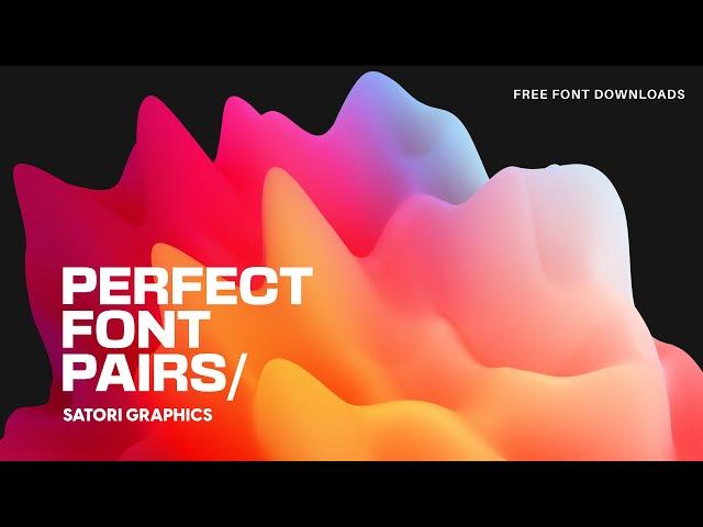 WOW Clients With Awesome Font Pairs [FREE FONTS & How To Font Pair]