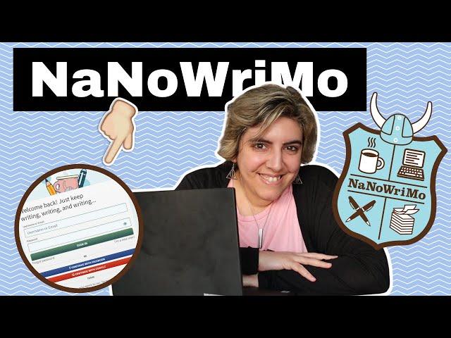 ¿Dónde me apunto para el NanoWriMo?  [Tutorial PASO A PASO]