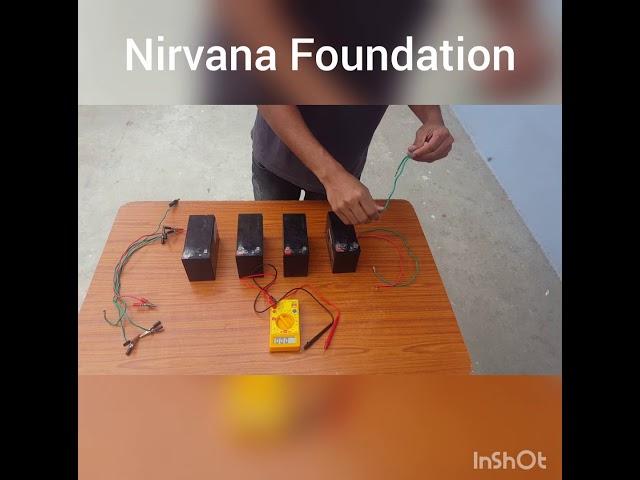 Combination of Batteries - Nirvana Foundation