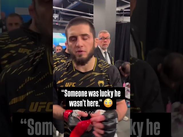 Islam seemingly sends a message to Arman  #UFC311