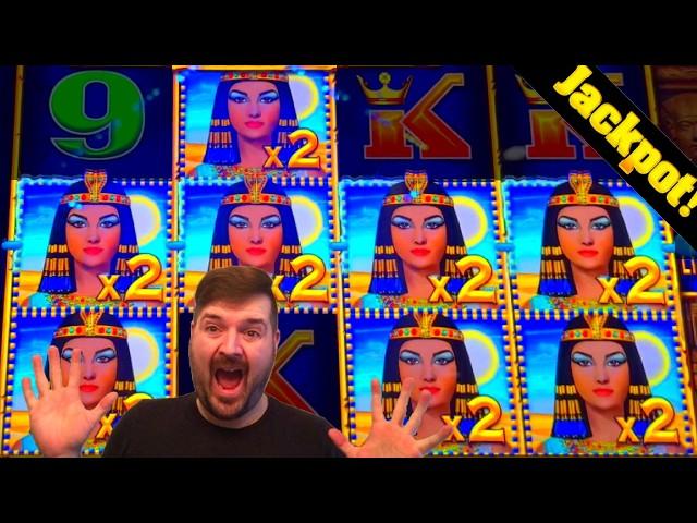 Landing The 16X Multiplier On HIGH LIMIT Dollar Storm Slot Machine! JACKPOT HAND PAY!