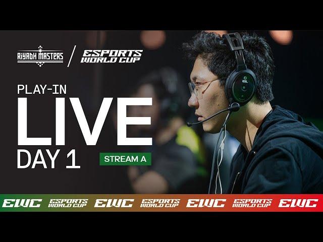 Dota 2 Riyadh Masters x EWC - Day 1 - Play-in | Stream A