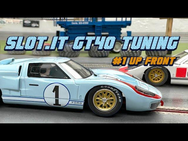 Slot it GT40 - Tuning For Our Track Part 1