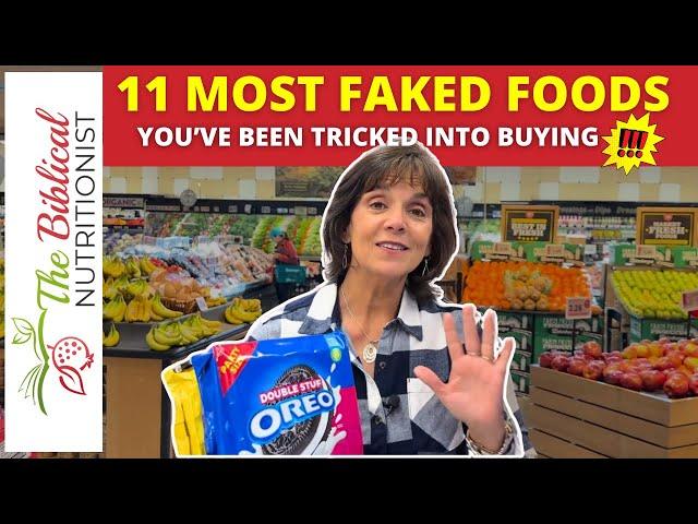 11 Fake Foods To Avoid (That You Eat Everyday) | Why They're The WORST!