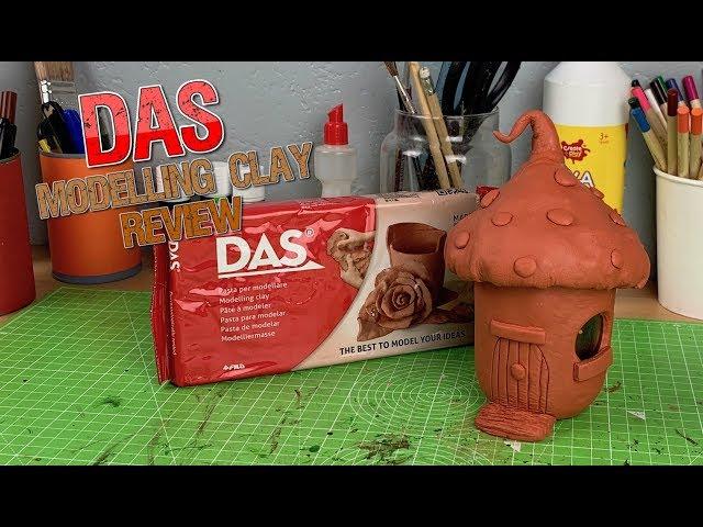 Das Terracotta Modelling Clay Review Fairy Toadstool House Craft